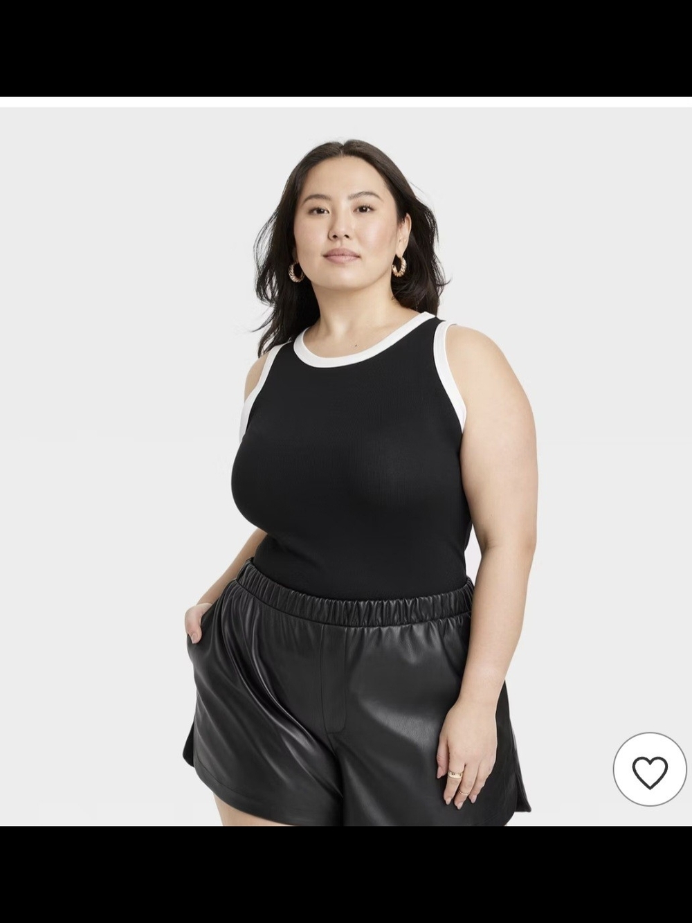 TWO! TARGET A New Day SLIM RIBBED Tank TOPS